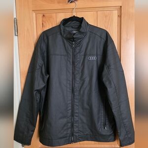 Men's Audi Black Racing Jacket